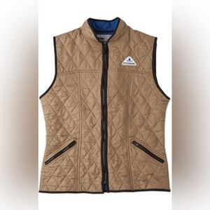 Techniche Ladies Deluxe Sport Vest - Khaki Khaki S Adult Female